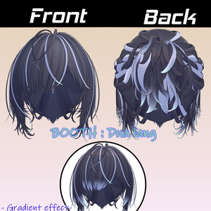 【Noa Hair】Mask、Main color2Texture