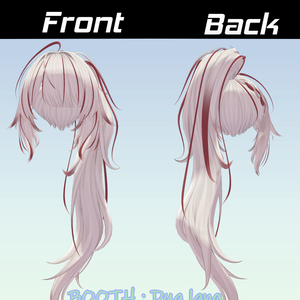 【♥ Twila_Hair ♥】Mask、Main color2Texture