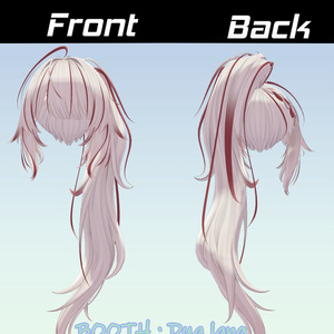 【♥ Twila_Hair ♥】Mask、Main color2Texture