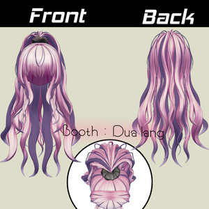 【Free】【Schick Hair】Mask、Main color2Texture