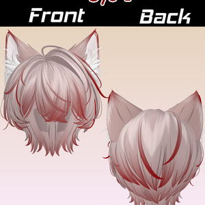 【Feyron_Hair】Mask、Main color2Texture