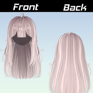【𝑺𝒏𝒐𝒐𝒛𝒆 𝑯𝒂𝒊𝒓.Snooze Hair】Mask、Main color2Texture