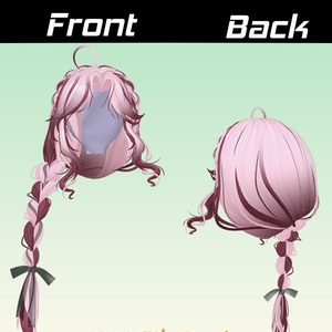 【Blomma Hair】Mask、Main color2Texture