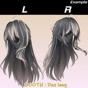 【お団子ポニーテール】Mask、Main color2Texture 缩略图 2