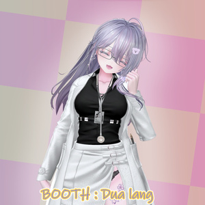 【お団子ポニーテール】Mask、Main color2Texture 缩略图 6