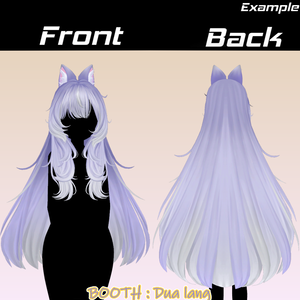 【LazyWave Tresses 03】Mask、Main color2Texture