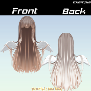 【angel long】Mask、Main color2Texture、Animation