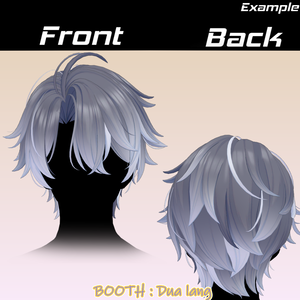 【Felnar_Hair】Mask、Main color2Texture