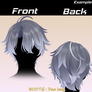 【Felnar_Hair】Mask、Main color2Texture