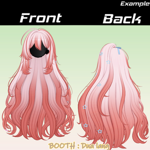 【Comsi Hair】Mask、Main color2Texture