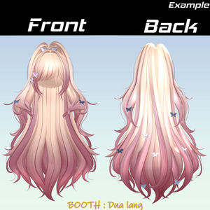 【Ayaka Hair】Mask、Main color2Texture