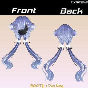 【Muffin Puff Hair】Mask、Main color2Texture
