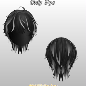 【Lunvex Short Wolf Hair】Mask、Main color2Texture 缩略图 4