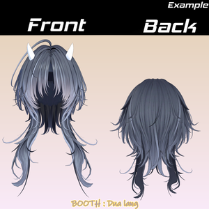 【まじ鬼ウルフ】Mask、Main color2Texture