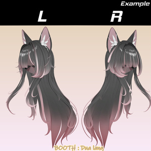 【Yumi Long Hair】Mask、Main color2Texture 缩略图 2