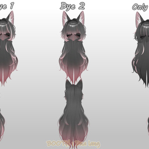 【Yumi Long Hair】Mask、Main color2Texture 缩略图 3