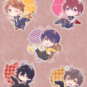 あんさんぶるスターズ！ 流星隊 アクキー - zyagaimoneko - BOOTH