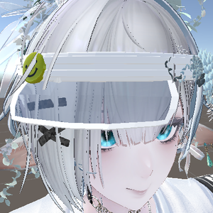 ゆるゆるサンバイザー