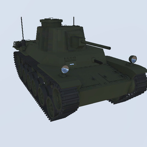 【VRC可】日本戦車 3Dモデル