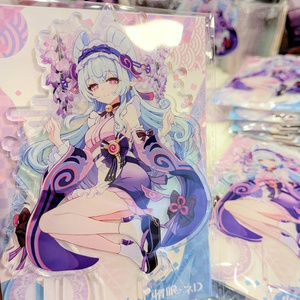 C105　そらねこよほう　火ノ　原神　フリーナ ブランケット　コミケ 非公式原神アクスタ＆タペストリー＆ブランケット - そらねこよ