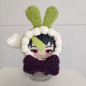 🌈1日限定値下げ🕒【にじぱぺっと サイズ】🌈🕒 ぬい服 着ぐるみ 紫