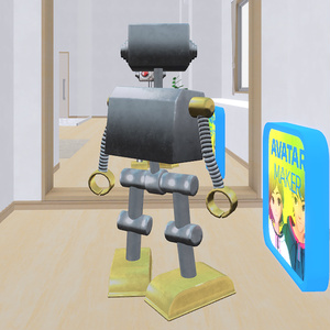 【cluster用アバター】レトロなブリキ風ロボ『レトボット / Retobot』 缩略图 7