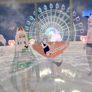 [サポート停止中] シティホテルの最上階　VRChatワールド Hotel Suite Room 缩略图 13