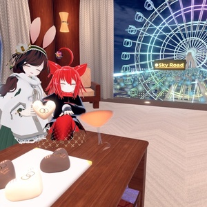 [サポート停止中] シティホテルの最上階　VRChatワールド Hotel Suite Room 缩略图 11