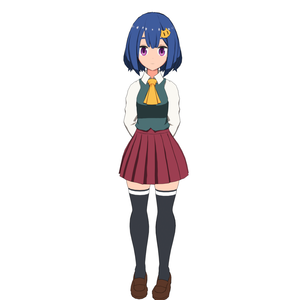 Rigged anime style girl