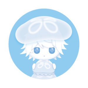 【缶バッジ(32mm)】ゆるふわくらげセット