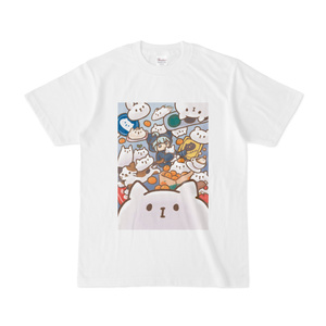 もふがいっぱいTシャツ（オンデマンド販売）