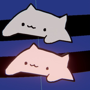 Bongo Cat Hair Clip