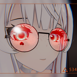  [メガネパック］  [Glasses Pack V1] with Custom Lens Shader 