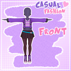 カジュアルファッション【複数アバター対応】 | Casual Fashion [Multiple Avatars] 缩略图 4