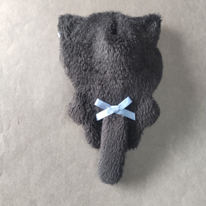 水色］にじぱぺっと ぬい服 ぬい帽子 ネコ耳ヘッドドレス 10cm