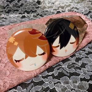 海外サークル委託代行販売」原神 同人 ディルック ぬいぐるみ