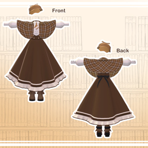 【無料】探偵服【VRC想定衣装】 缩略图 2