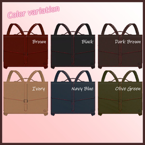 【3Dモデル】Satchel bag -サッチェルバッグ- 缩略图 2