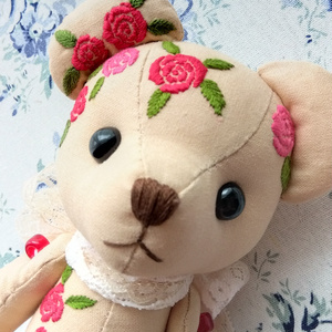 ＜無料型紙＞簡単テディベア - kuma.toybo…