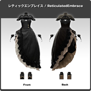 ReticulatedEmbrace / VRChat向け3D衣装モデル【7アバター対応】 缩略图 9