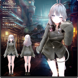 S.NAKED / VRChat向け3D衣装モデル【7アバター対応】 缩略图 4