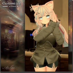 S.NAKED / VRChat向け3D衣装モデル【7アバター対応】 缩略图 9
