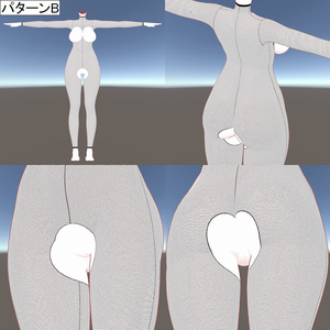 愛莉用全身網タイツテクスチャ 缩略图 3