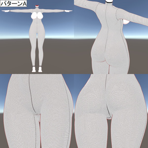 愛莉用全身網タイツテクスチャ 缩略图 2