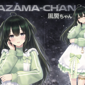 char vtuber model,3D stream, vrm, vrchat, stream aset,set clothes