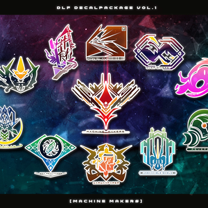 DLF DECALPACKAGE Vol.1「Machine Makers」
