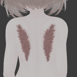 Fallen Angel - Ripped Wings Scar Texture
