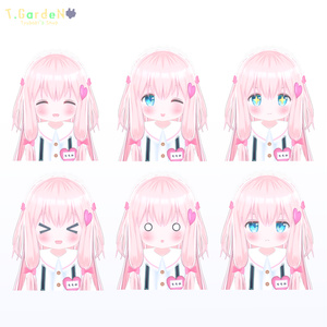 オリジナル3Dモデル「ももか」 缩略图 3