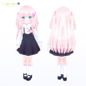 オリジナル3Dモデル「ももか」 缩略图 2