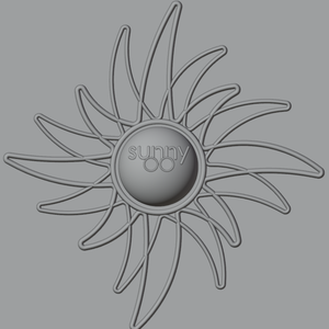 3Dモデル「the sun」回転すると